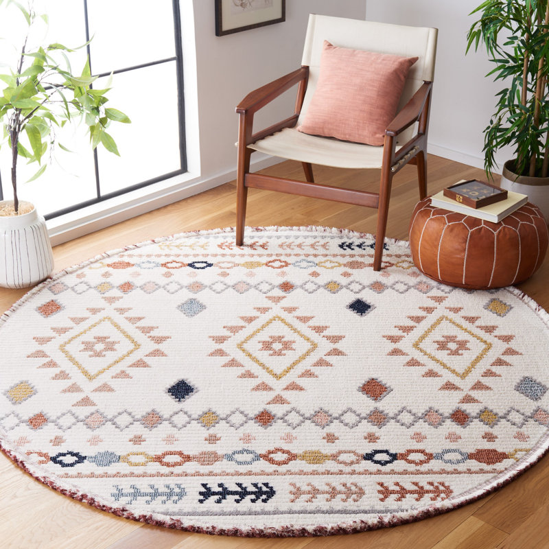 Tapis performance Alvida Southwestern, Rond 6 pi 7 po