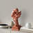 Hand-Painted Decorative Object, Copper Color, 6.3 x 13.0 x 5.5 inches | 100% Polyester Material | Unique Art Piece with Distinctive Color Tones & Textures | Perfect for Home Décor & Accent Displays-276688260