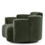 Swivel Chair Marbella Torrin Green Velvet