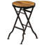 Feller Solid Wood Steel Writing Desk