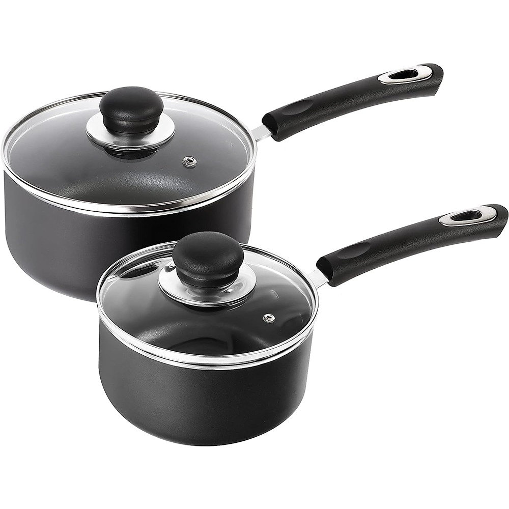 Utopia Kitchen Non Stick Cooking Pot Set - 3 Piece Induction