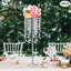 10 pièces pour table en cristal argent / or pour mariage et fêtes -97930792-97930790