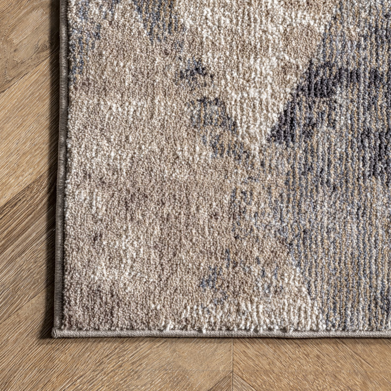 Geometric Rug, Rectangle 5'3" x 7'7"