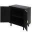 Armoire de bureau pour chambre à coucher - 2 portes avec rangement d'ingénierie, résistant et réglable pour les besoins de l'ameublement de maison -, architecture élégante de poignée en métal