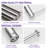 4-Piece Bath Hardware Set With 24 In. Towel Rack, Toilet Paper Holder And Towel Hook In Polished Chrome-116791206