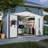 Lockable Door Galvanized Steel Shed - 10X8 Ft For Outdoor Storage, Garden, Patio, Lawn, Grey Lawn Doors, Backyard-125090451