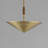Skellytown - Light Natural Aged Brass Single Pendant-1849633163