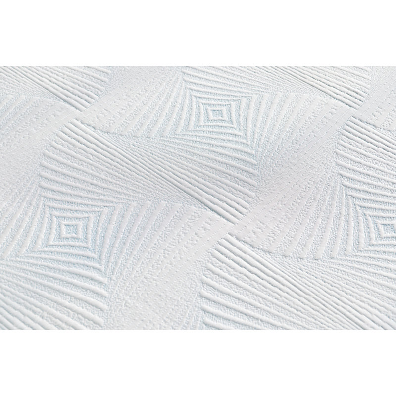 Matelas tout-en-un de 15 pouces avec tissu en rayonne de coton doux, dessous antidérapant et peu encombrant pour un petit appartement