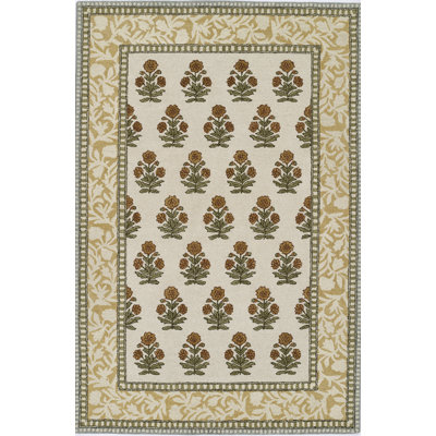 Alice Hand-Tufted Floral Wool Rug