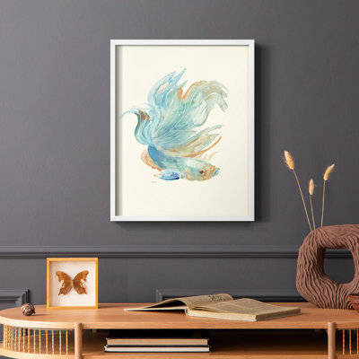 Betta I Framed Print - Solid Wood