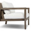 Nilson Outdoor Teak Lounge Chair