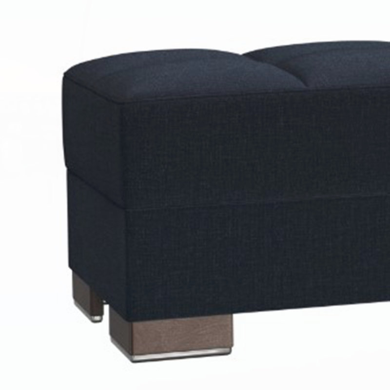 REPOSE-PIEDS, Chenille bleu foncé