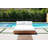 Dalewood 63.5'' Wide Teak Patio Daybed with Sunbrella® Cushions-1043778132
