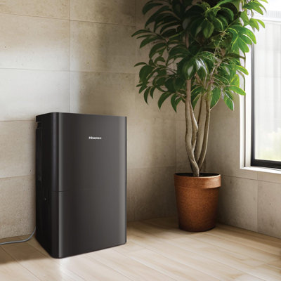 Hisense 50 Pint Dehumidifier Black