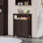 Bathroom Floor Storage Cabinet, Wooden Free Standing Storage Organizer With 2 Doors & Adjustable Shelves, For Living Room Hallway-671647350