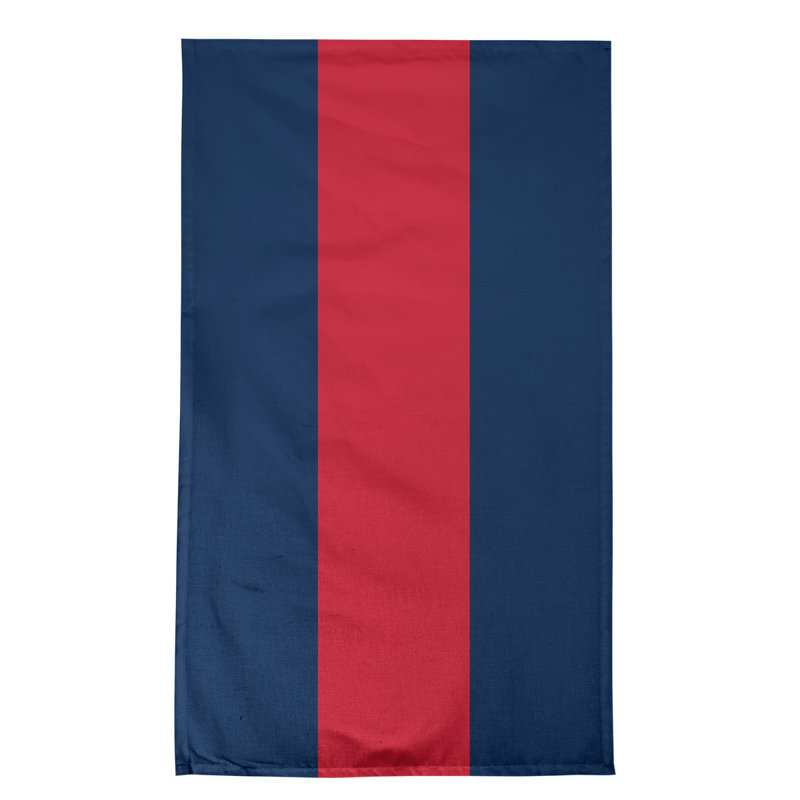 Anaheim Stripe Tea Towel Kitchen Towel, Cotton Twill, Blue/Red/Blue
