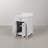 Minnetrista Single Bathroom Vanity with Marble Top-31600040-121417043