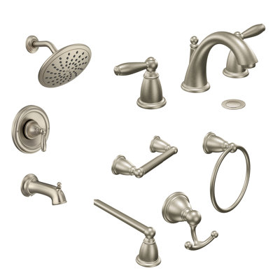 Brantford 8 Piece Bathroom Hardware Set