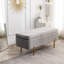 Banc de rangement rembourré en velours Miajah-251652344
