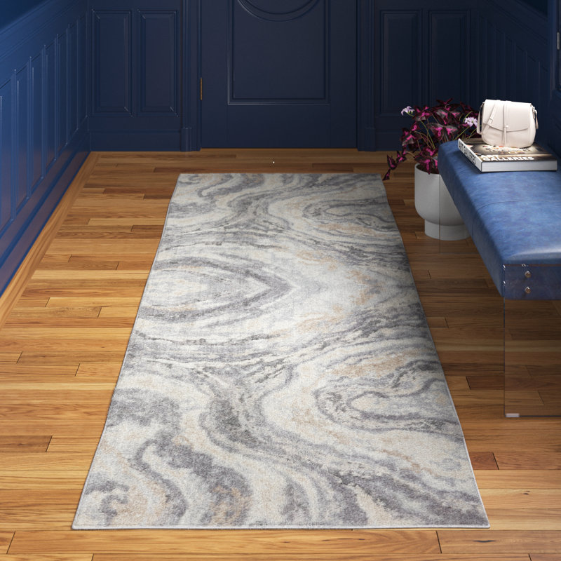 Henrik Abstract Indoor Rug, Runner 3' x 10'