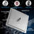 Rain Adjustable Shower Head 2.5 GPM GPM