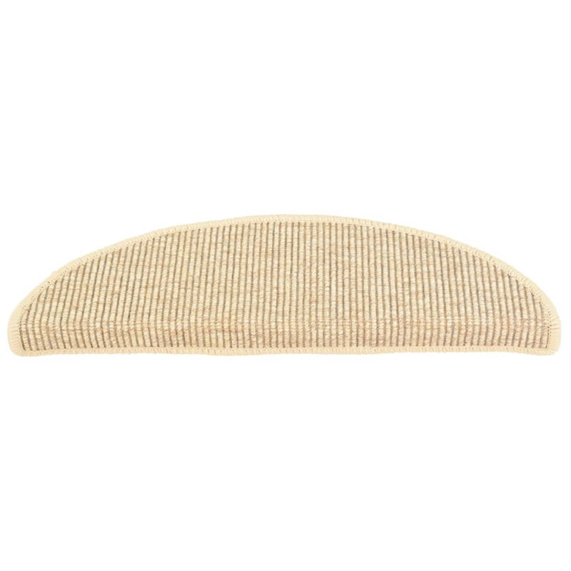 Mccormack Non-Slip Stair Tread, Semi-Circle 17cm x 56cm, Beige