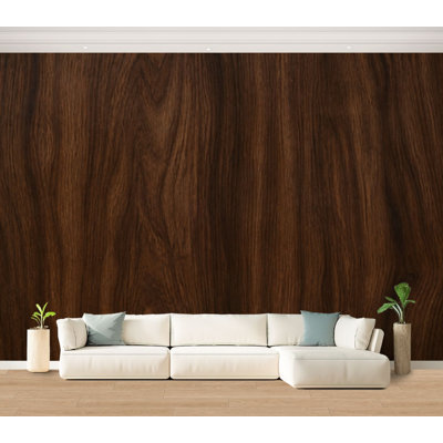 Wall Mural Peel and Stick Wallpaper walnut wood wood grains pictures Self-Adhesive Removable Contact Paper Wall Decor for Living Room Bedroom 100"H x 144"W