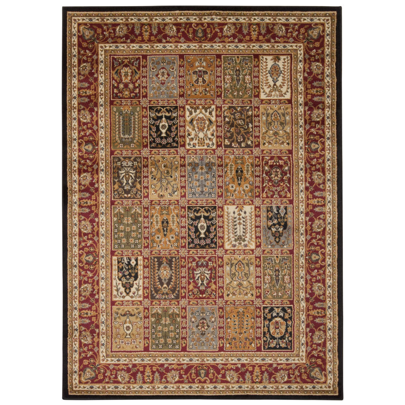 Demartini Oriental Indoor Rug, Rectangle 3'11" x 5'10"