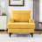Chenille Fabric Chaise Lounge Recliner Single Sofa Living Room Bedroom Rest Chair-1884570602