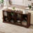8 - Cube 62"W Storage Bookcase Horizontal Bookshelf Organizer with Anti-tip Hardware-1140977551-1140977550