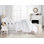 Bourre de couette blanche en duvet synthétique 1800 Series