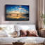 «Sunset Surfer Reflection», reproduction sur toile-100705065