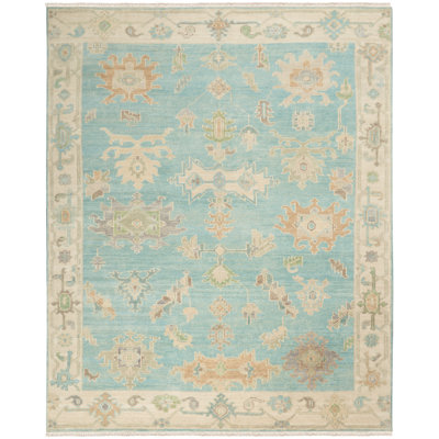 Tapis d'intérieur multicolore bleu 7 pi 9 po x 9 pi 9 po Nourison Tieka