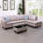 Latte Faux Leather