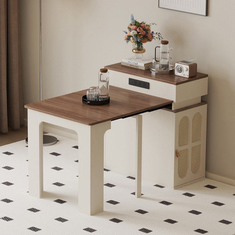 Modern Minimalist Extendable Dining Table