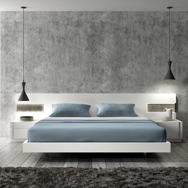Biala 23.6'' W Metal Nightstand, Right Facing