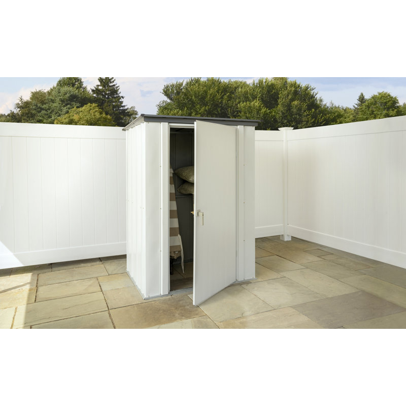 Spacemaker Patio Shed, 4x3, Flute Grey and Anthracite