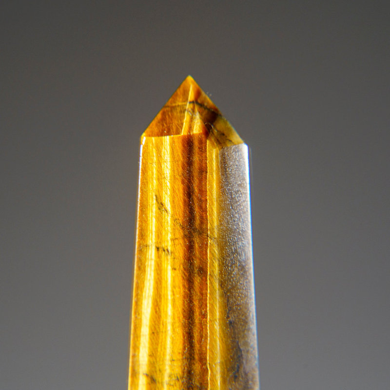 Genuine Polished (Medium) Tiger's Eye Point