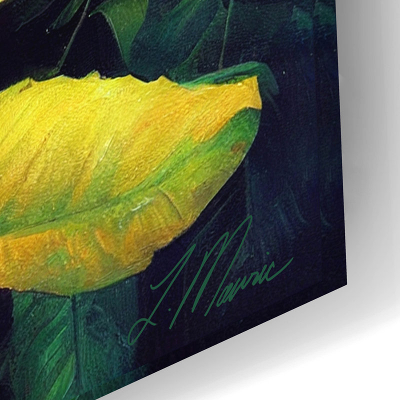 «In The Jungle Original» par Tanya Mavric, H 16 po x l 24 po x P 0,2 po
