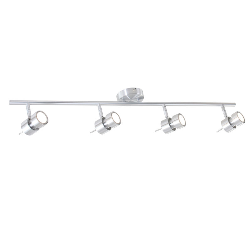 Joaquin 120cm 4 -Light Track Kit, Silver