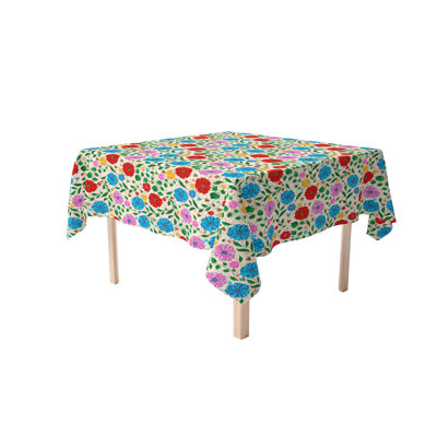 Alejandro Floral Square Tablecloth