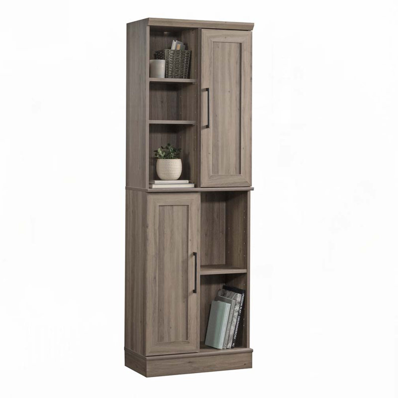 Grande armoire de rangement 71,42 "Farmhouse, Gris brun