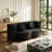 Boneless 76" Convertible Folding Sofa Bed, Twin Compression Sleeper Sofa with 2 Pillows, Floor & Futon Boneless Loveseat Couch with Linen Fabric & Foam, Modern Foldable Mattress Couch for Living Room, Guest Use, Office, Apartment, Small Space-1972411646