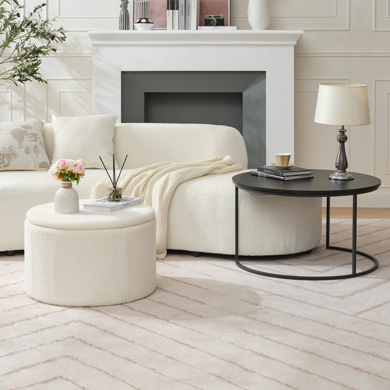 Nesting Coffee Table With Storage
