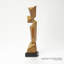 Facet Sculpture-Gold-Sm