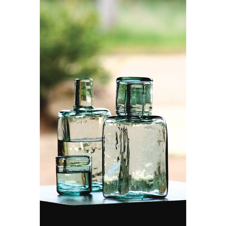 Libbey Glass 24 Oz. Hydration Decanter Carafe Bottle W/lid