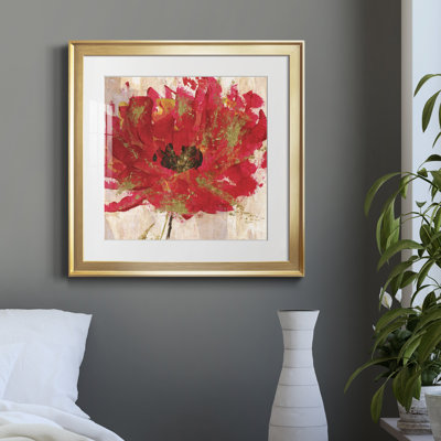 " Red Infusion III " by J Paul Painting Print