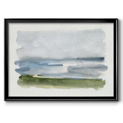 Coastline Splash II-Framed Gallery Wrapped Canvas