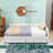 2 Drawers Full Upholstered Daybed, Semi-Closed Design-94353693