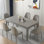 Simple modern rectangle dining table sets